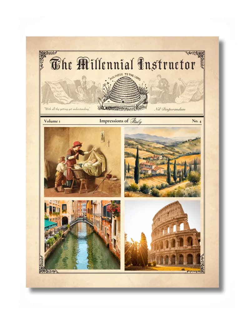 PRE-ORDER - Impressions of Italy Vol 1. No. 4